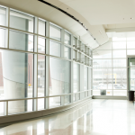 Large office lobby